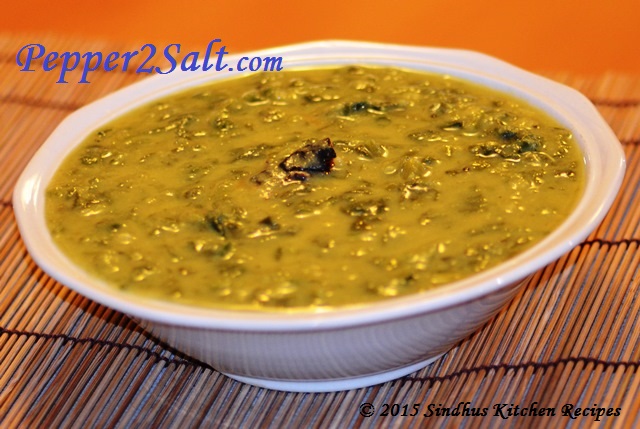 P2S-Palak Dal Curry